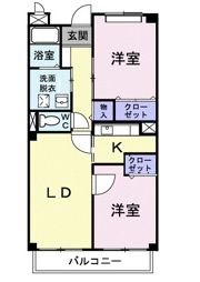 グランメゾン プラムの間取り画像