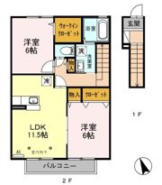パレット Cの間取り画像
