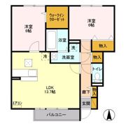 ソル サリエンテの間取り画像