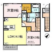 ハイツクレインの間取り画像
