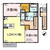 ハイツクレインの間取り画像