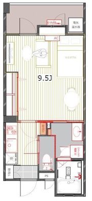 アントゥール薬院の間取り画像