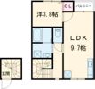 アールエル鳥栖の間取り画像