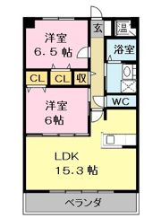 プレシオの間取り画像