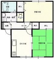 ディアコートⅠの間取り画像