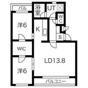 パステック浄水の間取り画像