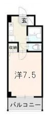 ラ・ガールKATOHの間取り画像