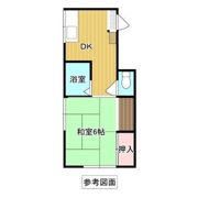 しきみ荘の間取り画像