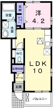 アヴァンティ Ⅰの間取り画像