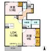 リビングタウン青葉 Aの間取り画像