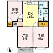コート・エスプリ Aの間取り画像