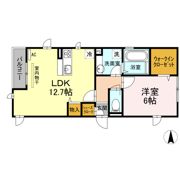 クイーンズ武蔵小杉 WESTの間取り画像