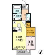 ラ・クレールの間取り画像