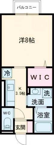 ムーンライトの間取り画像