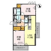 ベルフィールド西京極 東棟の間取り画像