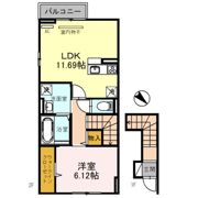 ドミールEの間取り画像