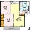 フラッツジョイの間取り画像