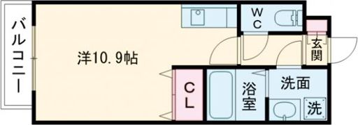 ブランジュ坪井の間取り画像