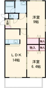 レジデンス緑ヶ丘の間取り画像