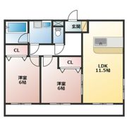 デルニエドミールの間取り画像
