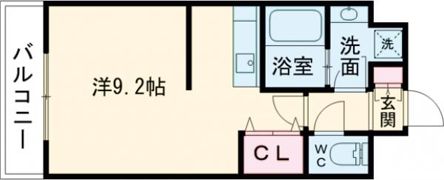 クロノスⅥ子飼橋の間取り画像