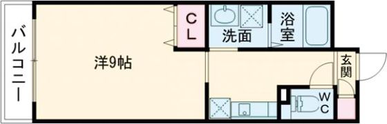 ルーセントオーデン枚方の間取り画像