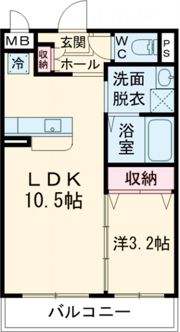 アンジューⅧの間取り画像
