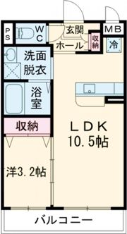 アンジューⅧの間取り画像