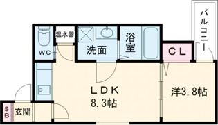 gloria hanatenの間取り画像