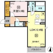 ソル・レヴェンテ Aの間取り画像
