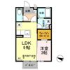 プレジールの間取り画像