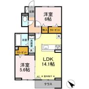 カーサ・ボニータの間取り画像