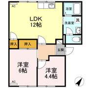 サンライズ富士 C棟の間取り画像