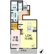 KISHI HEIGHTSの間取り画像