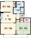 ガーデンタウン中小路 Bの間取り画像