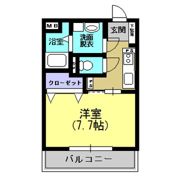 ラ・フォーレ郡元の間取り画像