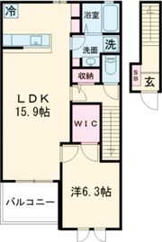 メソンタカモトⅠ番館の間取り画像