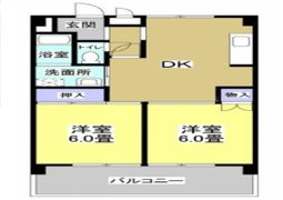 メゾン ワシヅの間取り画像