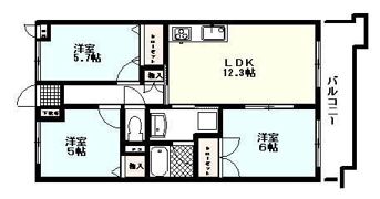 シャロワの間取り画像