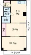 ライフ21の間取り画像