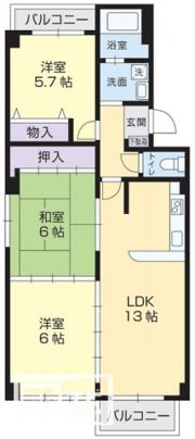フォルム番町の間取り画像