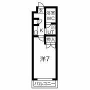 ハイツかなれの間取り画像