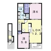 アイアムア Aの間取り画像