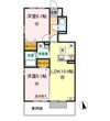 ラウレア福田 B棟 B棟の間取り画像