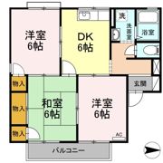 キャッスル平田 B棟の間取り画像