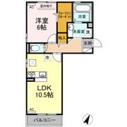 アコール ジェンテ A棟の間取り画像