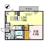 フラン苅原の間取り画像