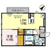 フラン苅原の間取り画像