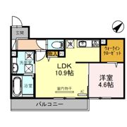 フラン苅原の間取り画像