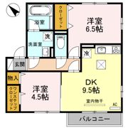 ケイ・シュウホウ A棟の間取り画像